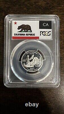 8 States 25c Pcgs Pr69dcam From 1999 To 2007 See Photos