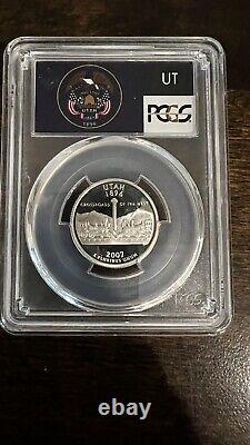 8 States 25c Pcgs Pr69dcam From 1999 To 2007 See Photos