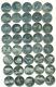 ALL FORTY 2000-S TO 2007-S-S State Quarter Silver ProofS $10 Face 90% Silver