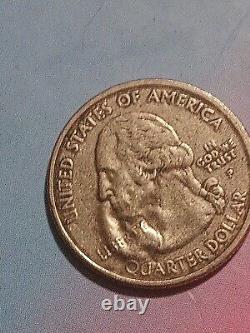A 2007 Double Stamped Idaho State Quarter