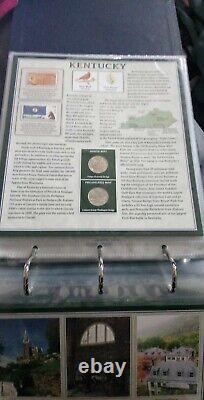 America The Beautiful State Quarters Collection Volume 1 & 2 PCs Stamps & Coins