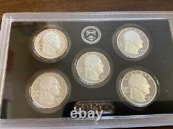 American Women Quarters 2023 Silver Proof Set in box with COA