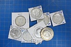 Assorted Lot Of United States 90% Silver Coins Dollars, Halves, Quarters, Etc