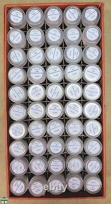 COMPLETE 1999 to 2008 PROOF CLAD QUARTER ROLL SET 40 PIECES PER STATE