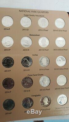 COMPLETE 2010-2015 AMERICAN NATIONAL PARKS QUARTERS Danso 8146 P, D, S and Silver