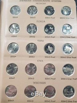 Complete 1999-2008 + 2009 PDSS State & Terr, 224 coins, 56 90% Silver Quarters