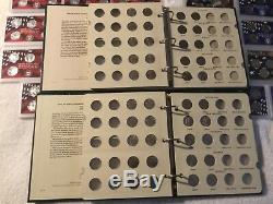 Complete Set 1999-2008+2009 SILVER PROOF State Quarter+albums+proof S+PD