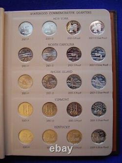 Complete Set of 200 1999-2008 Washington Statehood Quarters Including Proofs