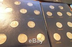 Complete Set of Silver Proof US Quarters 1999-2008 in Whitman Album