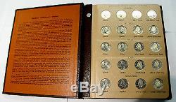 Complete State Quarter Set 1999-2008 All Bu/Proof/Silver Proof Two Dansco Albums