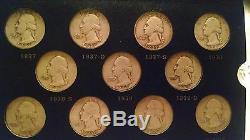 Complete Washington Quarter Collection 1932 1963 Good to Mint State Proof