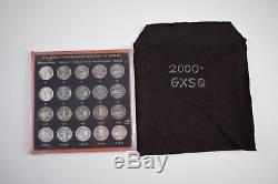 Complete set of Statehood Quarters 1999. To. 2009 P-D-S-S Silver