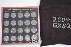 Complete set of Statehood Quarters 1999. To. 2009 P-D-S-S Silver