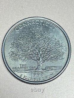 Connecticut 1788 US Quarter (1999) D Mint