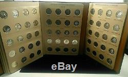 Dansco 1999 2008 State Quarters Complete Set D P S With Silver Proof K1