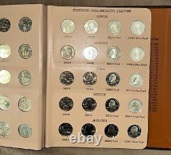 Dansco 1999-2008 state quarter complete set P D S and Silver S-ALL From US Mint