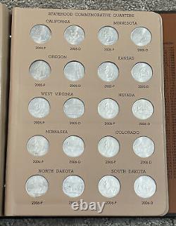 Dansco Washington Statehood Quarters P&D 1999-2008 Proof Complete 100 Coins