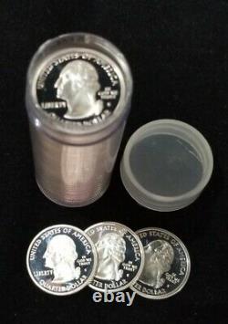 Full Roll 2003-S Illinois Silver Proof State Quarters