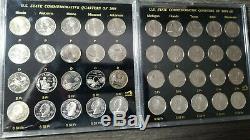 Full set of State and Territory quarters with P, D, S(proof) and Silver Proofs