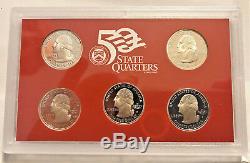 LOT OF 50 SETS 2004 S US Mint Silver Proof Set with Original Box and COA