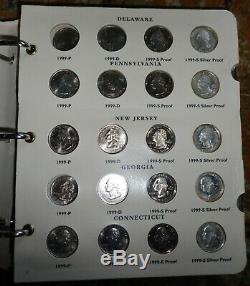 Littleton 1999-2003 50 State Commemorative Quarter Set P, D, Proof & Silver Proofs