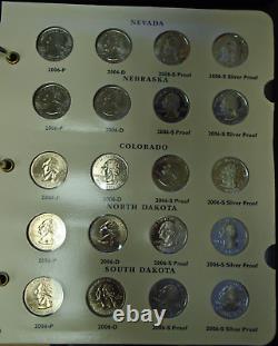 Littleton Statehood Quarters Coins 2004-2008 All Proof Sets & Silver Coins +2009