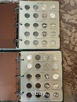 Lot of 80 1999-2008 40- 90% Silver State Quarters & 40 s mint all-Gem Proof