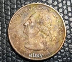 Mississippi 2002 State Quarter Missing Silver On Both Sides