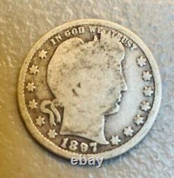 Mix of Barber Quarters