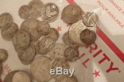 Mixed Lot United States Coins Silver Dollars Half Dollars Quarters Dimes