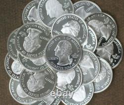 Mixed dates and States STATE QUARTER UNCIRCULATED ROLL OF 40 CL-397