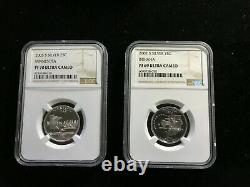 NGC PF69 & PF70 Ultra Cameo S 50 State Silver Quarters