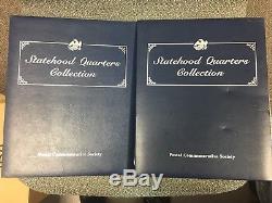 PCS Statehood Quarters Collection Vol 1 & 2 Honoring the 50 States with Stamps