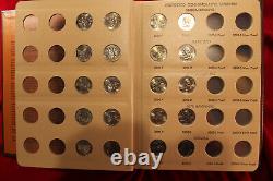 Partial 1999-2003 Washington Quarter Set, New Dansco Album 8143, 50 Quarters