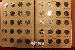 Partial 1999-2003 Washington Quarter Set, New Dansco Album 8143, 50 Quarters