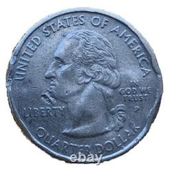 RARE state quarter us coin errors missing cud Error 2006 South Dakota Quarter