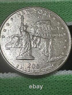 Rare 2001 P new york quarter