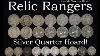 Relic Rangers Huge Silver Quarter Hoard Found At Old School Site Metal Detecting Washington State