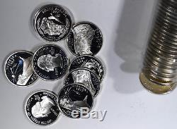 Roll Of Proof 90% Silver State Quarters-2006