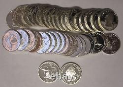 (Roll of 40) 2004-S Michigan Statehood 90% Silver Proof Quarters, Free Shipping