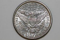 Scratched Obverse NET Mint State 1892 O Barber 90% Silver Quarter (BQX845)