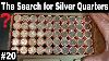 Searching Quarter Rolls For Silver And W Quarters Hunt And Fill 20