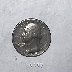 Silver 1965 Quarter No Mint Mark