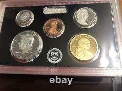 Silver Proof Coin US Mint 2007 2012 Sets in Original Boxes Lot of 6 Nice