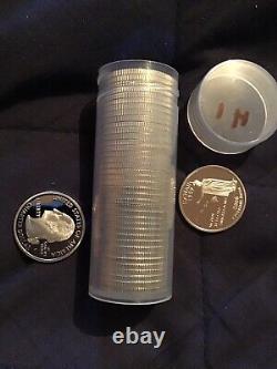 Silver proof quarter rolls Hawaii