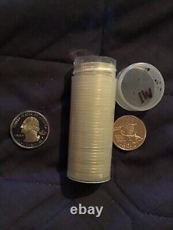 Silver proof quarter rolls Michigan