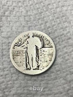 Standing Liberty Quarter Coin No Date United States