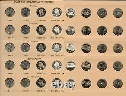 State Quarters 2004 2008 Set DC Territories Proof Dansco 124-Coins JN737