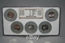 State Quarters Silver Proof Sets (10 Sets)1999-2008 PF69 & PF70 Ultra Cameo NGC
