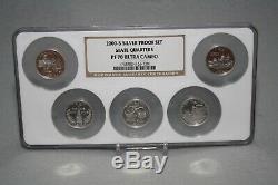 State Quarters Silver Proof Sets ALL YEARS 1999-2008 PF69 & PF70 Ultra Cameo